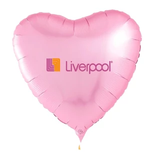 Globo Metálico en Forma de Corazón 18"