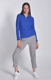 Polo Dama Manga Larga