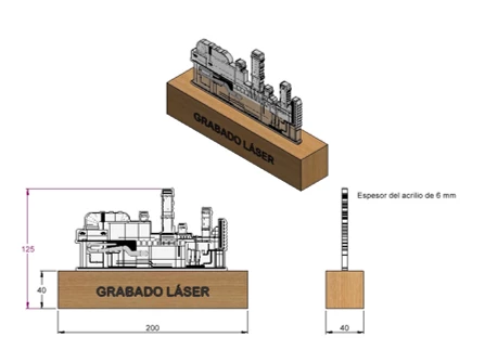 Reconocimiento de Madera con Acrilico