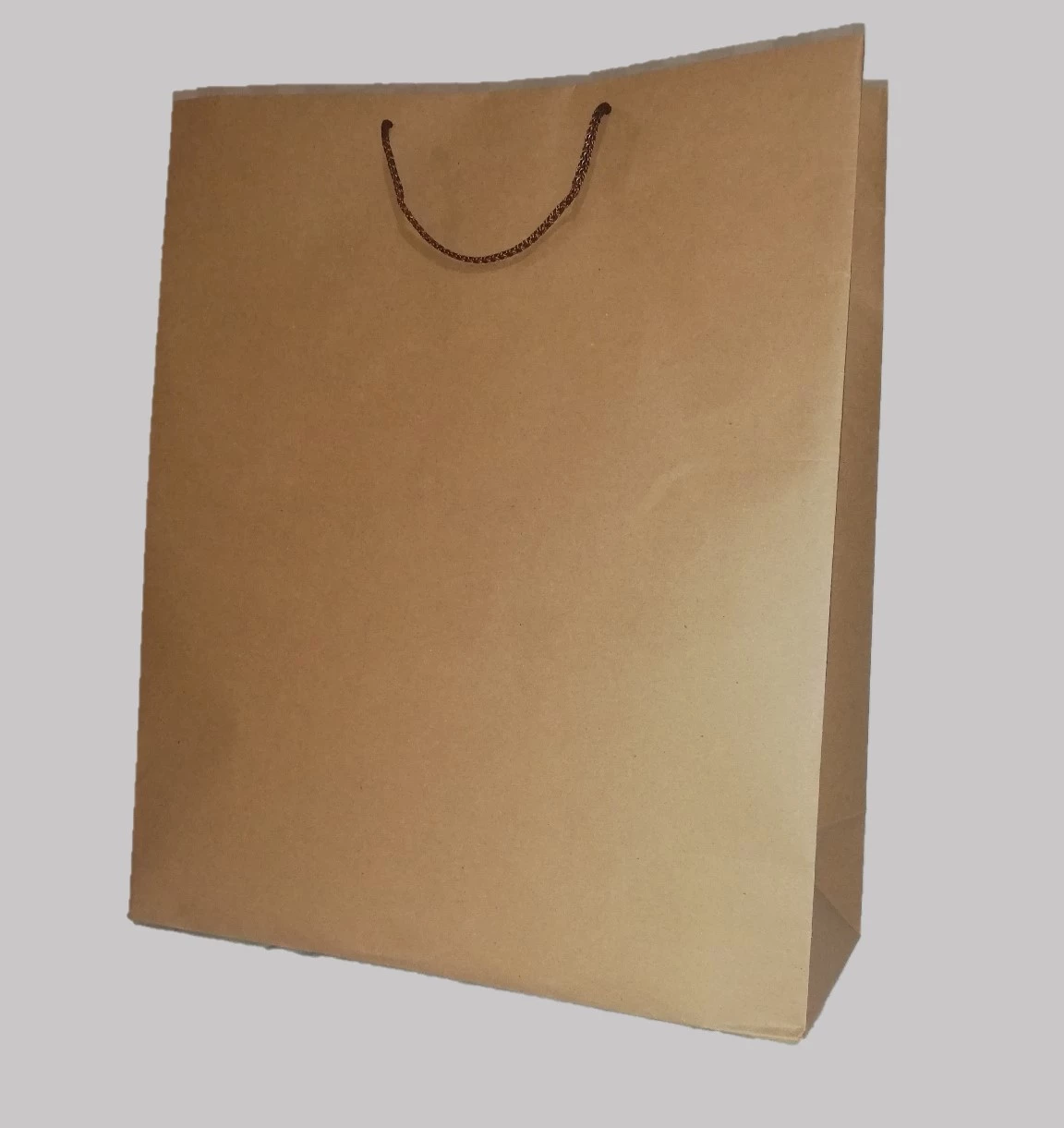 Bolsas De Papel Kraft Natural Con Asas De Macrame