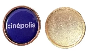 Pin de Zamak con Gota de Resina