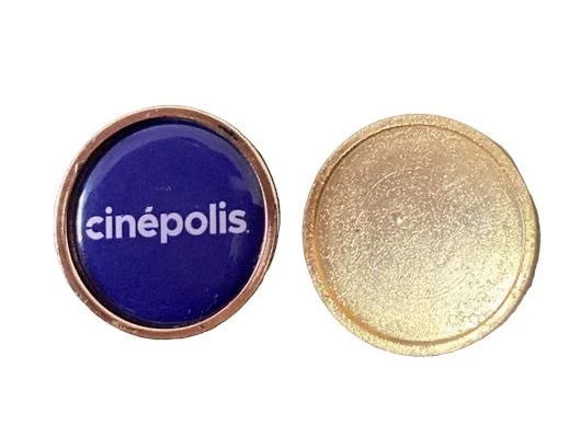 PIN de Laton con Gota de Resina