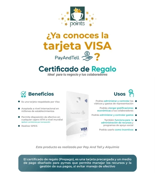 Tarjeta de Regalo VISA