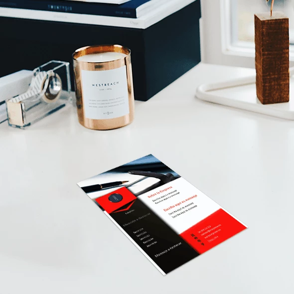 Volantes / Flyers Media Carta