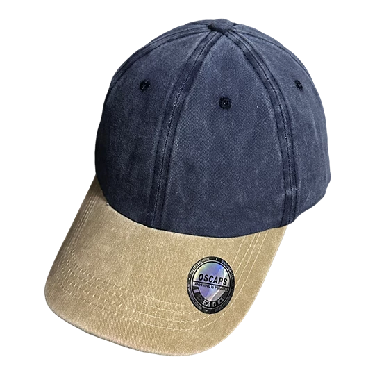 Gorra Deslavada Combinada