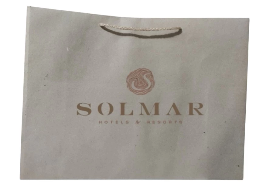 Bolsa de papel Kraft a la medida