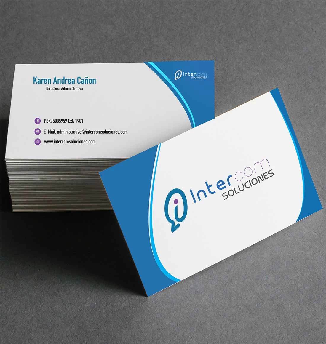 Tarjetas de Presentacion en Cartulina Fabriano