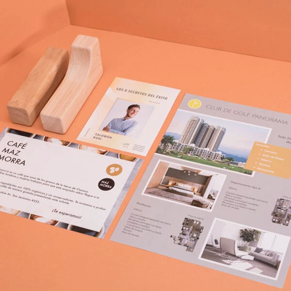 Impresión de Cuadriptico a la medida