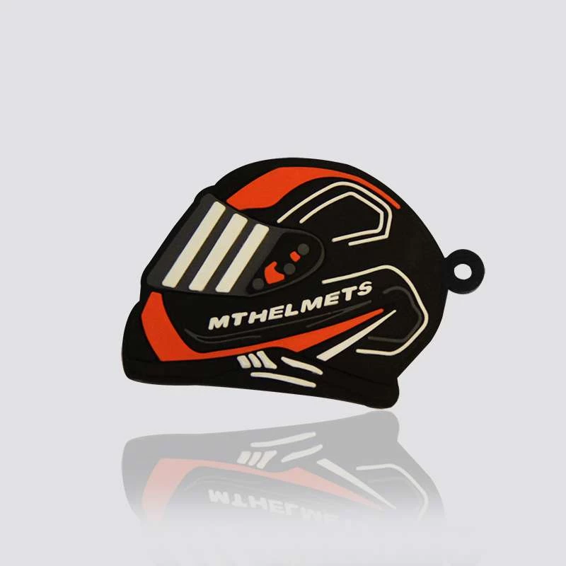 Llavero de PVC 2D bajo diseño